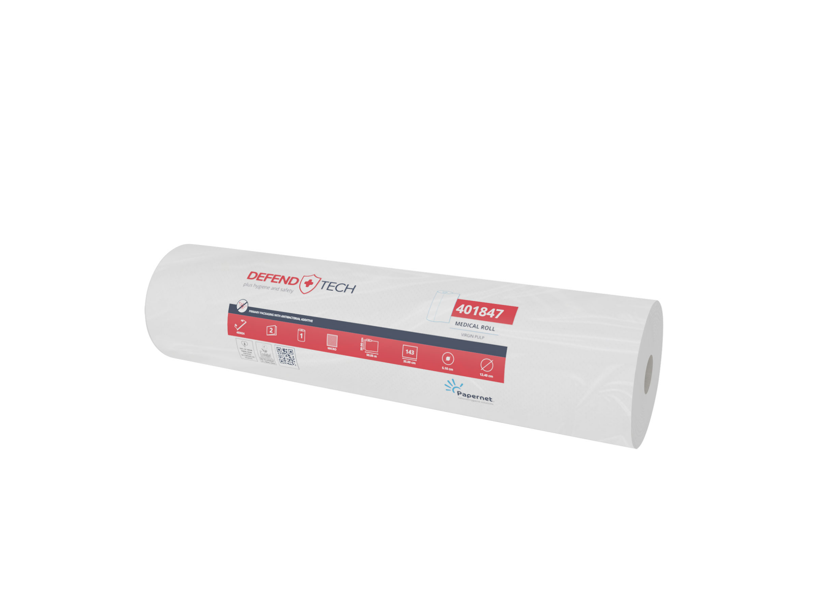 Podkład medyczny PAPERNET 60 Premium 401847 Rola 50mb
